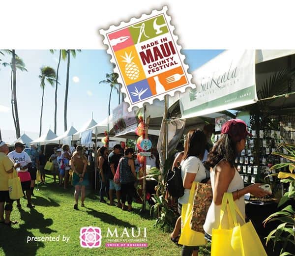 Attend the Made in Maui Festival this Fall 2019