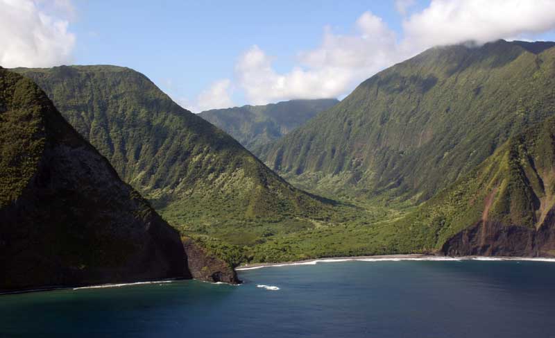 Maui by Air - Molokai Sea Cliffs