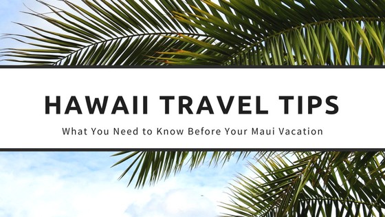 Hawaii Travel Tips – What You Need to Know Before Your Maui Vacation